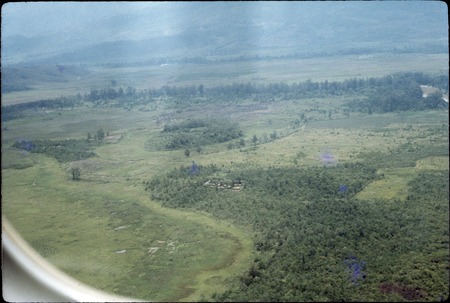 Balim Valley, aerial view