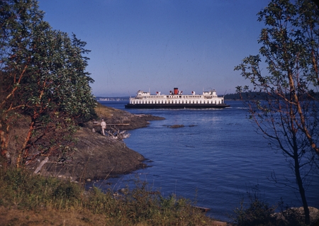 Ferry &quot;Nisqually&quot; as viewed from [Friday Harbor] Lab 6 VIII-16-50 1630