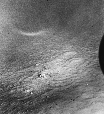 Manganese nodules on seafloor. Downwind Expedition, 1957 (Image #3)