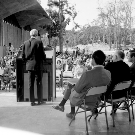 Dedication of the Basic Science Building, UC San Diego