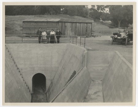 Lake Henshaw Dam outlet tunnel