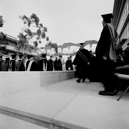 Academic procession at the installation of John S. Galbraith as UC San Diego Chancellor