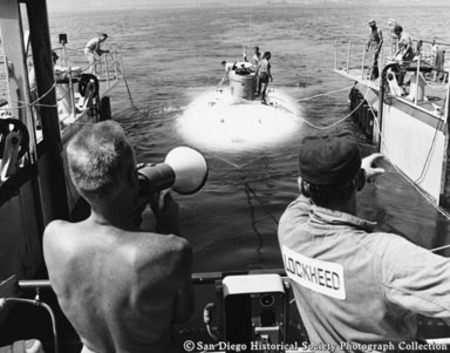 Launching Lockheed&#39;s Deep Quest submarine