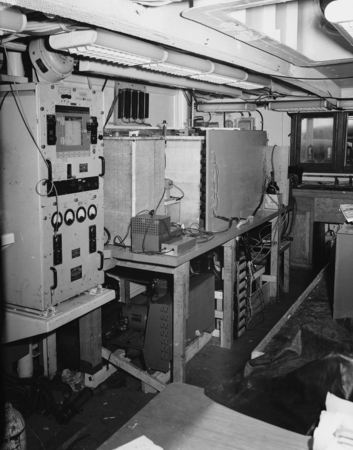Refrigeration equipment aboard R/V Spencer F. Baird, Transpac Expedition