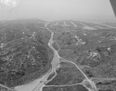 Aerial view of Torrey Pines State Reserve, La Jolla