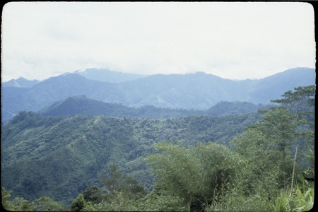 Jimi River area, panoramic view 07: mountains