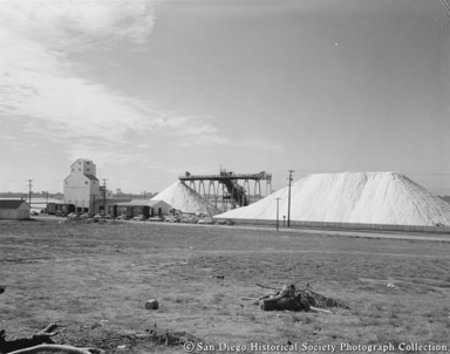 Western Salt Company salt mounds and processing facility