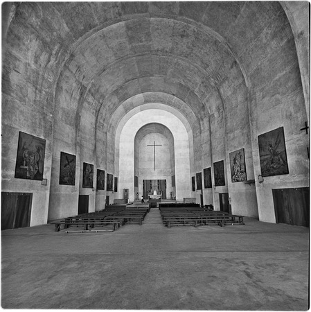 Interior of Espíritu Santo Church