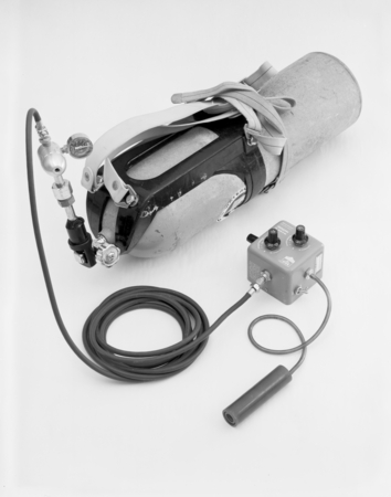 Scuba ventilator designed by Jim Wright