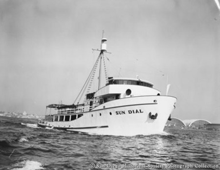 Tuna boat Sun Dial