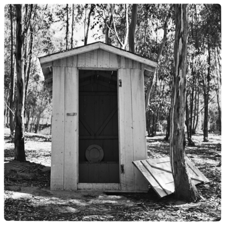 Outhouse on Matthews campus