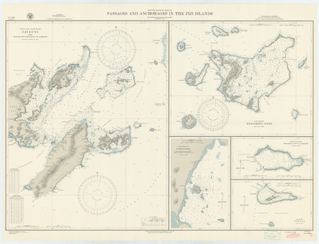 South Pacific Ocean : passages and anchorages in the Fiji Islands