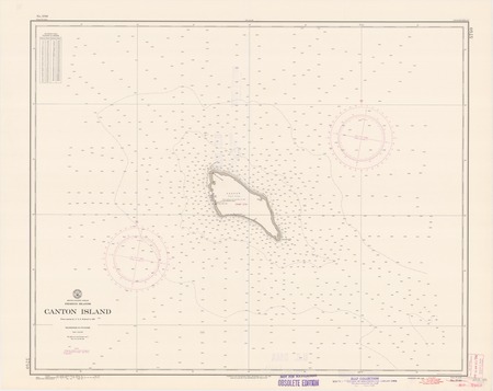 South Pacific Ocean : Phoenix Islands : Canton Island