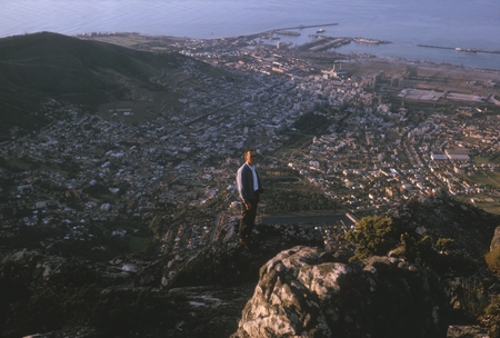 Jan Lawson, view north at port area [Cape Town]