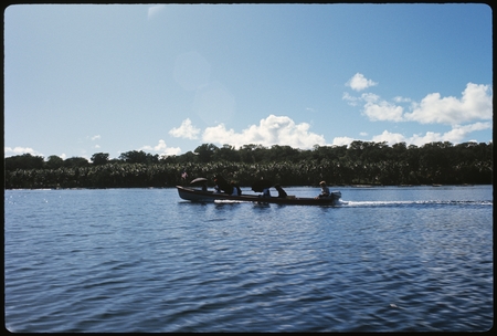 People on canoe