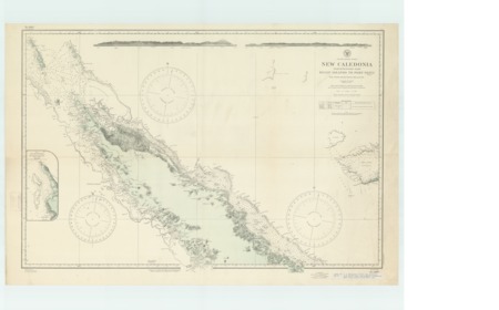 South Pacific Ocean : New Caledonia-northwestern part : Belep Islands to Port Nepui (Mueo)
