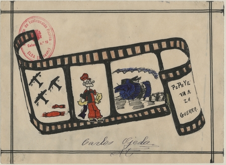 Children&#39;s Drawings, Spanish Civil War