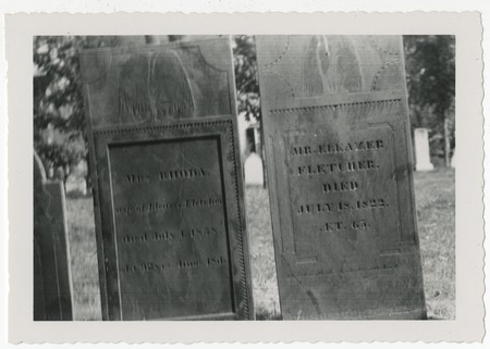 Family headstones, Massachusetts