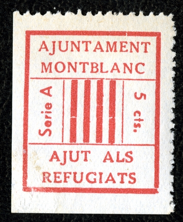 Spanish Civil War Stamp: Municipal Governments