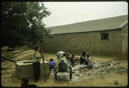 Villagers by the Well