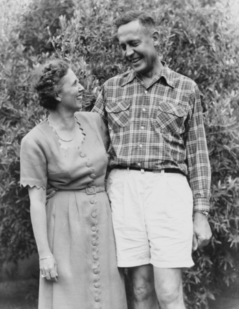 Roger Revelle and Sarah Winchester Hall (&quot;Lala&quot;)