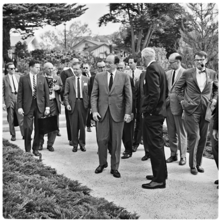 Vice President Hubert Humphrey&#39;s visit to the Scripps Institution of Oceanography