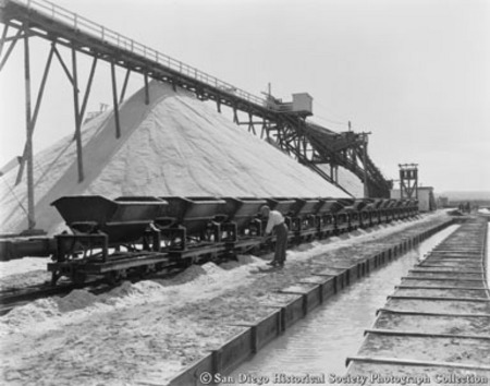 Western Salt Company, railroad cars for conveying salt