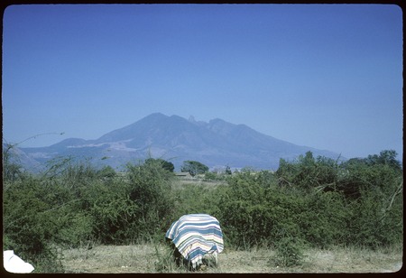 Sanganguey, an extinct volcano, southeast of Tepic