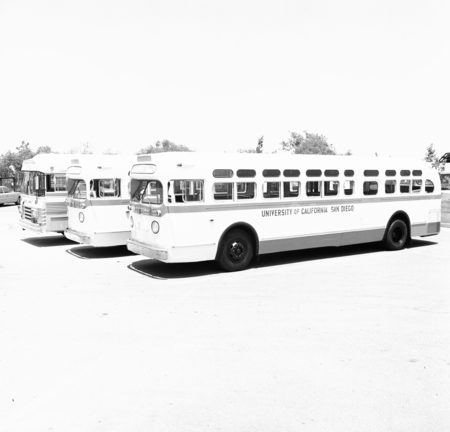 New buses (interior), UC San Diego