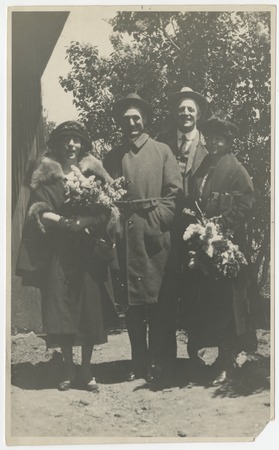 Mr. William G. McAdoo and Mrs. Eleanor Wilson McAdoo with Ed and Mary Fletcher