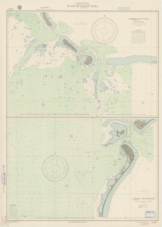 North Pacific Ocean : Marshall Islands : plans of Jaluit (Yaruto) Atoll