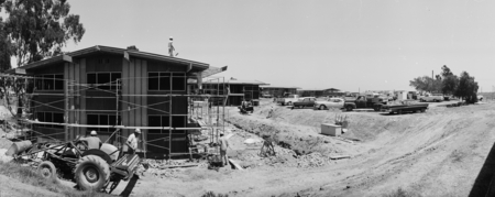 Construction, UC San Diego (wide angle)