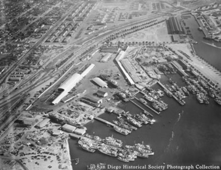 Aerial view of National Steel and Shipbuilding Company