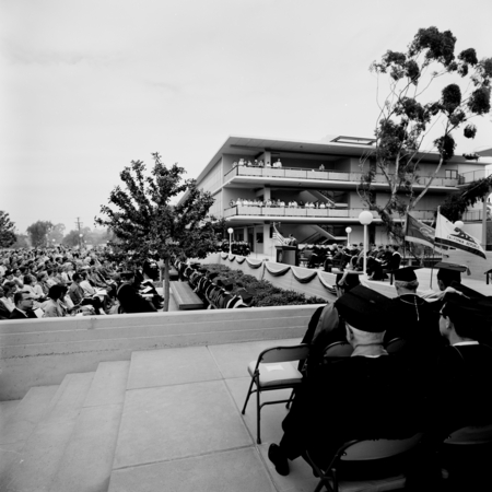 View from podium at installation of John S. Galbraith as Chancellor, UC San Diego