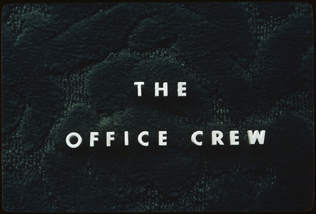 &quot;The Office Crew&quot; [title slide]
