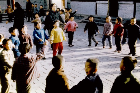Children playing at daycare in Beijing (2 of 5)