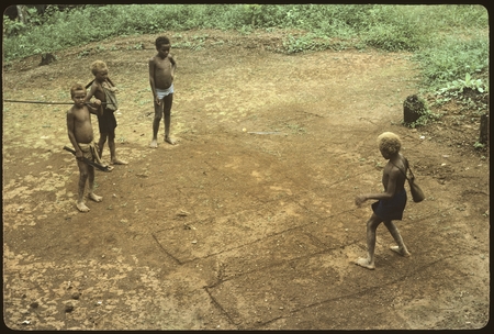Children playing.