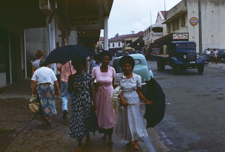 Street scene, Suva, Fiji