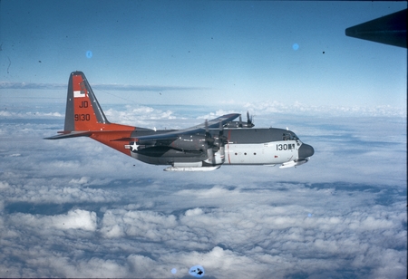 Lockheed Hercules C130 airplane out of Page, Arizona