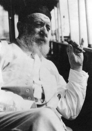 E. W. Scripps on his yacht the Ohio