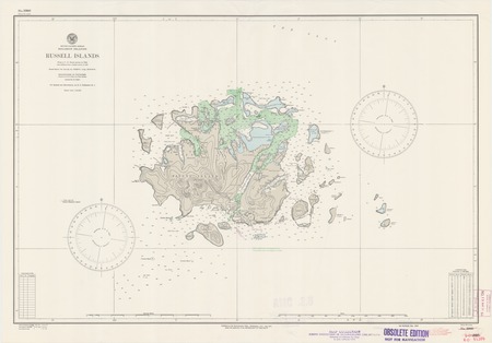 South Pacific Ocean : Solomon Islands : Russell Islands