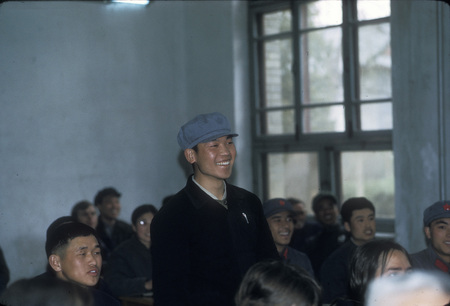 Beijing University Student Answering Questions in a History Class