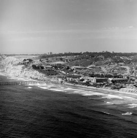 Aerial view of Scripps Institution of Oceanography (looking northeast)