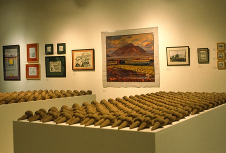 Signs of Mount Signal: View of exhibition at Steppling Art Gallery, San Diego State University, Calexico