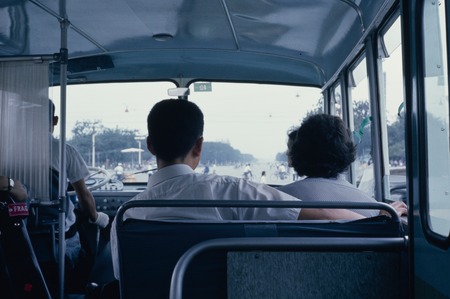 On the bus, Beijing (1 of 5)