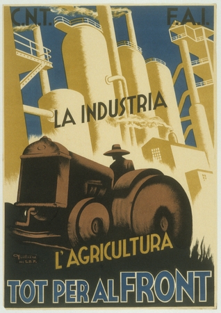 La industria, l&#39;agricultura tot per al front