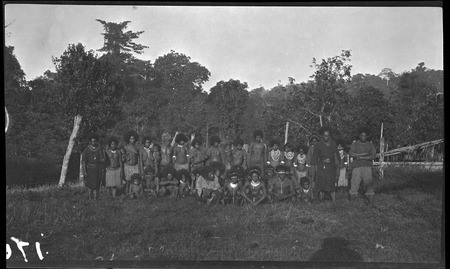 Kubuna people with Lambert&#39;s assistants