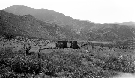 Ruins of mission ranch southwest of Mision San Vicente