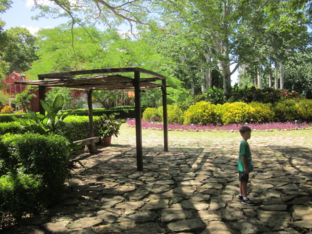 Temozon Hacienda Hotel Garden Entrance