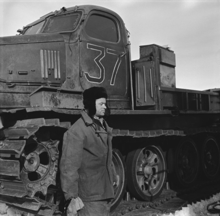 Track Vehicle 37 and its driver